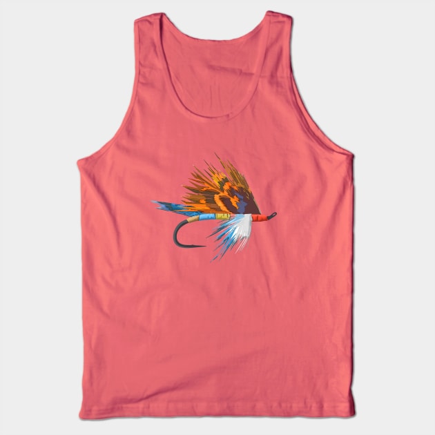 Fly Fishing Fly Tie Art Fisherman T-shirt by TeeCreations Tank Top by TeeCreations